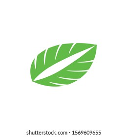 green Tree leaf ecology nature element vector