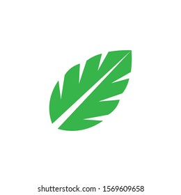 green Tree leaf ecology nature element vector