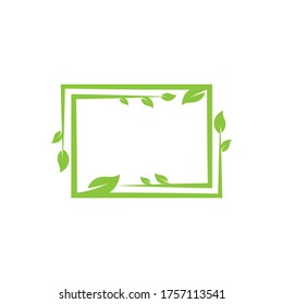 Green Tree leaf ecology nature element vector design