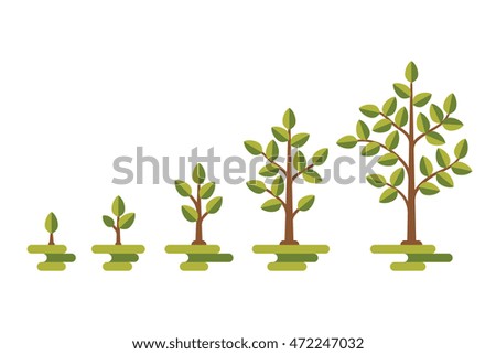 Similar – Image, Stock Photo Trees of life on cabbage leaves