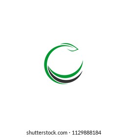 green tree leaf logo