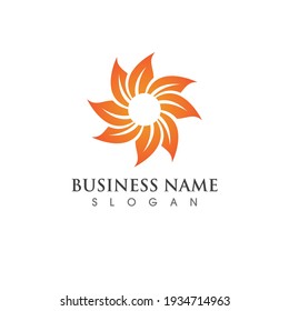  green Tree leaf  logo  ecology nature element vector