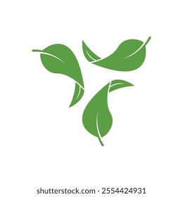 Green tree leaf nature logo images illustration design