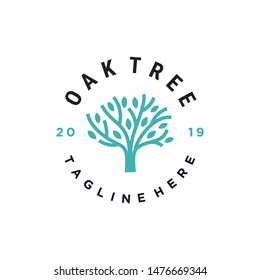green tree vector icon logo design