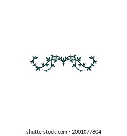 Inspiración en el diseño del logo de la vid verde