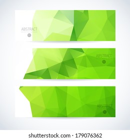 green triangle abstraction vector modern flag set with green shape green triangle line water gathering spring conceptual scene stack digital glassware wash cloud fashionable stylish fresh site wave cl