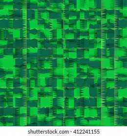 Green triangle beautiful abstract background
