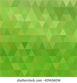 green triangle business background