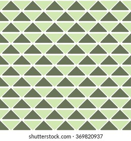 green triangle design