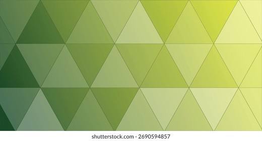 Green Triangle Gradient Background With Geometric Pattern For Modern Design Projects And Visuals eps10