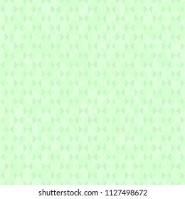 Green triangle pattern. Seamless vector