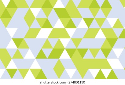 green triangle pattern vector design template.abstract geometric background.