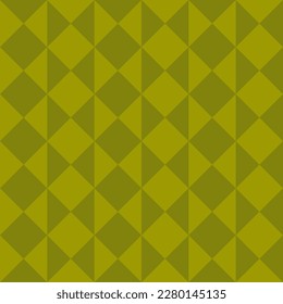 triángulos verdes y cuadrados. patrón sin costuras vectorial. fondo repetitivo abstracto. muestra de tela. papel envolvente. ilustración geométrica. plantilla de diseño continuo para textil, decoración doméstica, lino