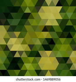green triangular background. abstract illustration. presentation layout