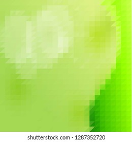 green triangular background. eps 10
