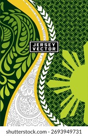PADRÃO TRIBAL VERDE PARA CAMISA DE SUBLIMAÇÃO COMPLETA