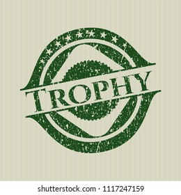 Green Trophy distressed rubber texture