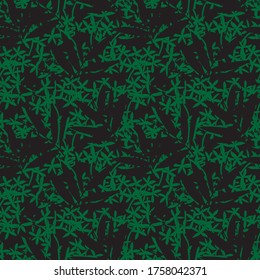 Botanischer, nahtloser Hintergrund des grünen tropischen Leaf, der für Modedrucke, Grafiken, Hintergründe und Kunsthandwerk geeignet ist