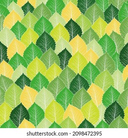 Green tropical leaves seamless pattern for fabric,textile,print or wallpaper,vector illustration