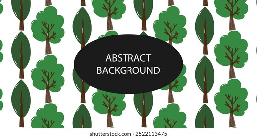 green tropical tree pattern background. patterns with floral for fabric, textiles, clothing, wrapping paper, cover, banner, home decor, abstract backgrounds.
