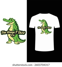 the green t-shirt coco vector design 