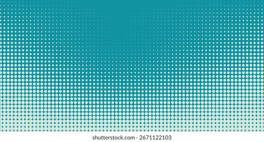 Verde - fondo turquesa dividido por diagonal. Ilustración vectorial Fondo en dos colores con semitono