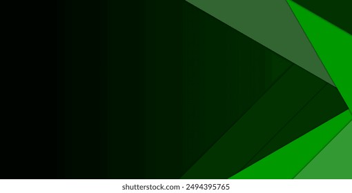 Green turquoise and Blue background vector overlap layer on dark space for background design