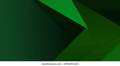 Green turquoise and Blue background vector overlap layer on dark space for background design