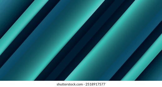 Capa verde de la superposición del Vector del fondo de la turquesa y azul en espacio oscuro para el diseño del fondo