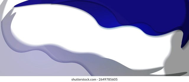 Green turquoise and Blue background vector overlap layer on dark space for background design