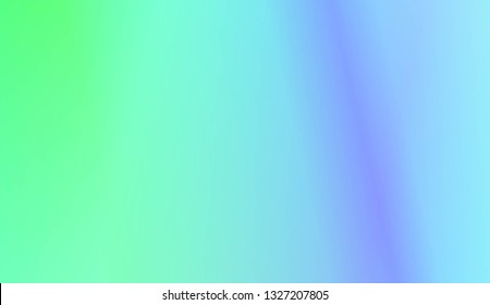 Green turquoise color blurred gradient background. For soft banner template. Vector illustration. For banner template, flyer, invitation card