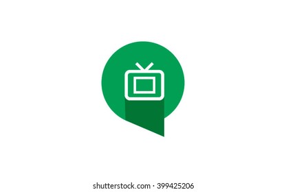 green tv icon