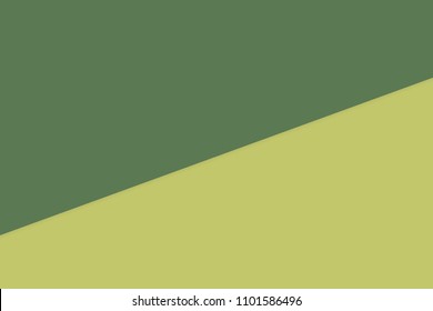 green two color soft paper pastel background, minimal flat lay style fashionable cosmetics pastel color top view banner, wallpaper geometric flat lay pastel style abstract overlays backdrop (vector)