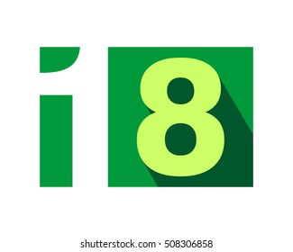 green typography typeset logotype numeral numeric nominal image vector icon