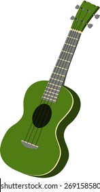 Green Ukulele