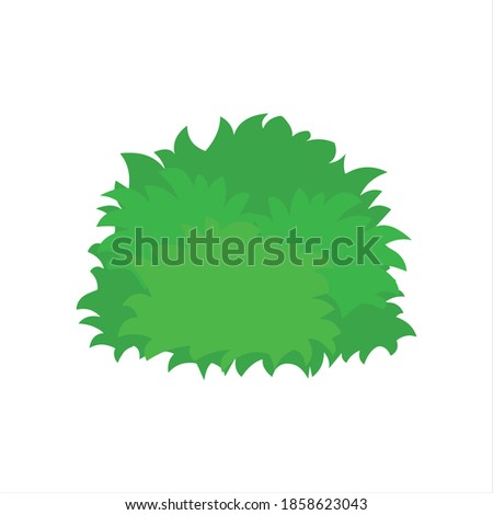 green underbrush illustration 2d hd vector