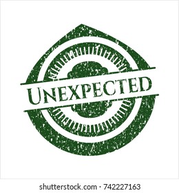 Green Unexpected rubber seal