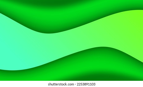 decoración de fondo abstracto de vector verde