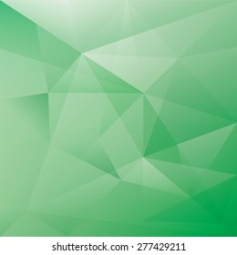 Green vector abstract background for design 