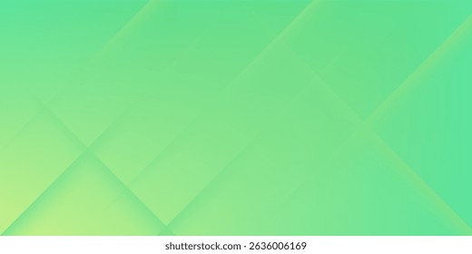 Green vector abstract background with simple geometric shapes