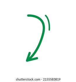 green Vector arrow. green  Arrows icon. green  Arrow vector icon.