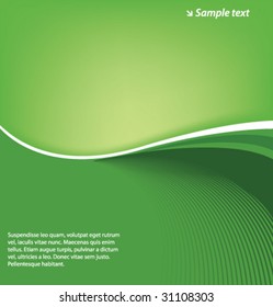 Green vector background