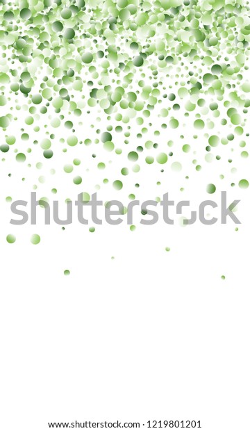 Green Vector Background Green Circles On Stock Vector (Royalty Free