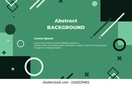 Green Vector Background Colorful, Perfect color combination, Perfect to Your Background or Banner