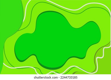 GREEN VECTOR BACKGROUND WITH EMPTY SPACE IN THE MIDDLE, YOU CAN FILL IT WITH TEXT OR IMAGES