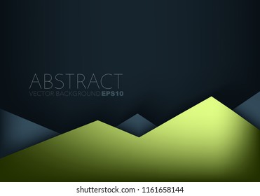 green vector background geometric element 