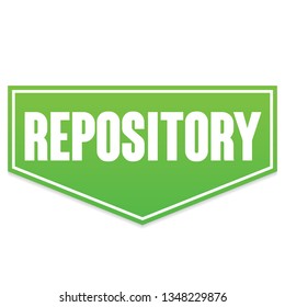 green vector banner repository
