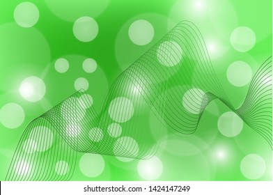 green vector of bubble abstract background template, beauty and elegant with gradient colors and colorful, eps 10.