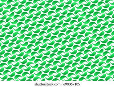 Green vector colorful background with figures for design