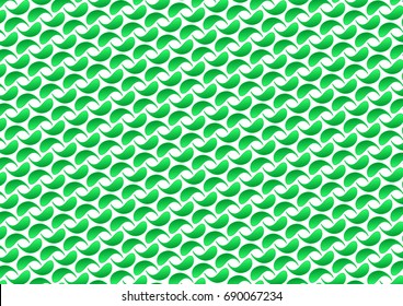 Green vector colorful background with figures for design